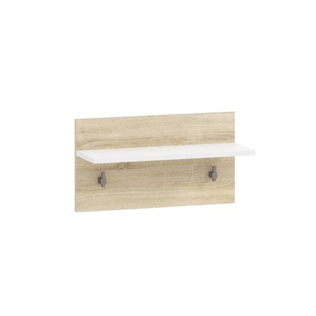 Simlin hanger, 550x200x300, white/oak sonom