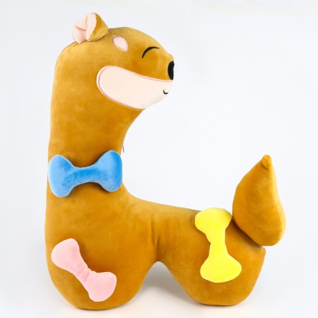 Soft toy "Fox", 45 cm, orange color