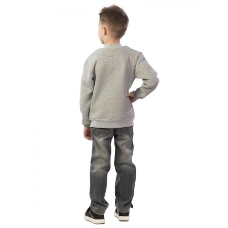 Bombber Children's, height 104 cm, color gray-melange-5