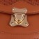 Bag -4.2 cm fastener, golden color