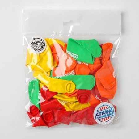 Latex ball 12 "" From September 1, guys ", set 25 pcs-2