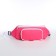 Lightning waist bag, outer pocket, pink color