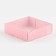 Confectionery packaging, Makarun box with PVC lid, “for you”, 12 x 12 x 3 cm
