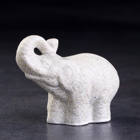 Porcelain figurine "Indian elephant", 10 cm-2
