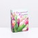 Gift box team "Tulips" 16.5 x 12.5 x 5.2 cm