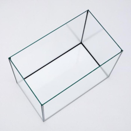 Aquarium "rectangular" with a lid, 35 liters, 42 x 25 x 33/38 cm, black-4