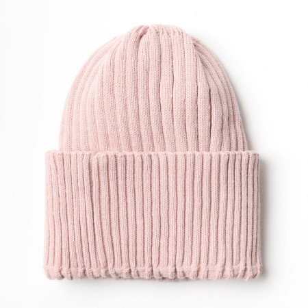 Women's hat Minaku "Bini" color powder, size 54-56-5