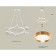 Ambrella Light, Traditional Diy, XB9191152, 6XGX53, White Sand color, Gold Polished Gold.
