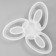 Chandelier 1094/3wt LED 48W 3000-6000k Dimmer white 50x50 cm Bayerlux
