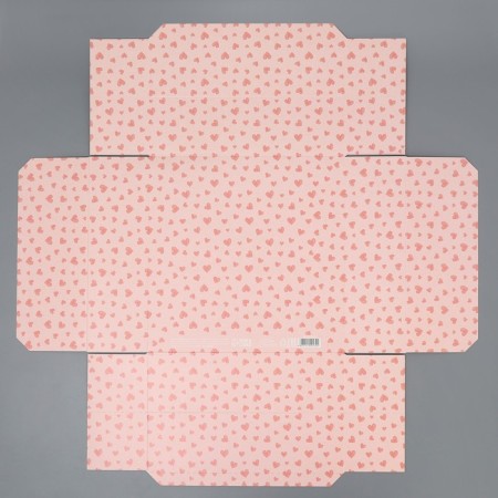 Gift folding box, packaging, "Message", 26 x 26 x 8 cm-6