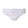 Panties female slips "heart", white color, size 48/l