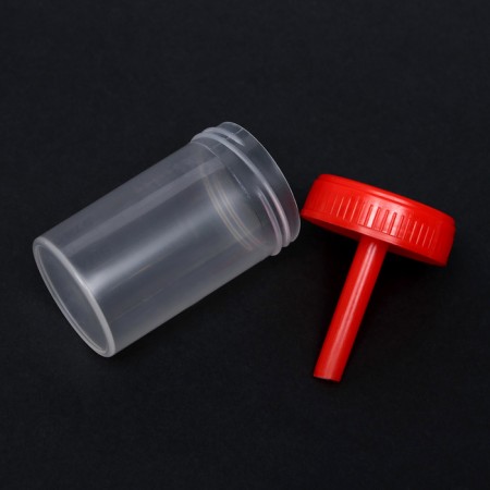 A container with a spatula, sterile, in individual packaging, 60 ml * 10 pcs.-1