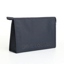 Lightning cosmetic bag, blue color