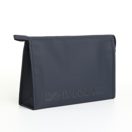 Lightning cosmetic bag, blue color