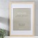 Photo frame MDF "Ellis" 50x70 cm, with a paspartm, natural (plastic screen)