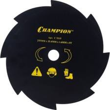 Нож для триммера CHAMPION C5115, 8 лезвий, 255х25.4 мм