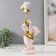 Souvenir Polystone "Bear holds a teddy bear with balls" 10x13x36 cm