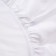 Sheet on elastic band, size 60x120 cm, white color