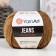 Jeans yarn 55% cotton, 45% acrylic 160m/50g (40 milk chocolate)
