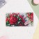 The envelope for the money "Great Day!" red flowers, 17 x 8 cm