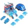 Set: Roller skates sliding Hot Wheels, light wheels, protection, p. S (30-33)