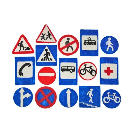Didactic "Road Signs" set, 11 details