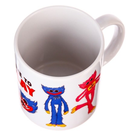Sublimation mug, 350 ml "Time to Play", monster-4