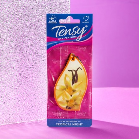 Suspended Tensy Cardboard, tropical night TA-03-3