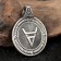 Slavic amulet-suspension "Veles Symbol", 12 g, 39x30 mm