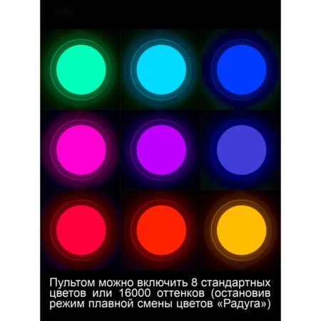 Lamp of the Citilux “Sputnik” CL734330G, 1x33W, LED, white color-3
