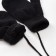 Mitten children's single -layer minku "plain", col. black, rr 14 (4-5 years)
