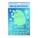 Stickers on the windows "New Year" Christmas tree and sled, 28 x 19 cm