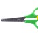Baby scissors 13 cm, safe, plastic handles with a latch, mix