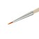 Brush Synthetics Round No. 0 (clip diameter 1 mm; hair length 5 mm), wooden handle, calligrata