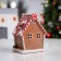 LED figure "Gingerbread House" 18 × 12 × 10 cm, polystone, batteries AAAX2 (not in the kit), glow warm white