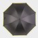 Umbrella - a semiautomatic “Kant” cane, Eponge, 8 spokes, r = 51 cm, black/yellow color