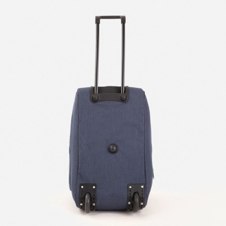 Road bag on wheels, a lightning department, with an increase, an outer pocket, blue color-3