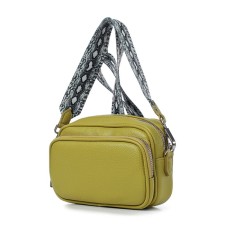 Youth bag, artificial leather, cm, lime