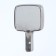 A mirror with a kavad-t handle (1) b/a wave of 8.5*8.5/10*16.9cm plastic silver k/box QF