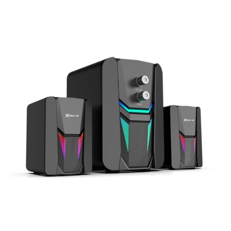 Computer speakers Xtrike Me SK-612, 2x3 W + 5 W, USB, backlight, black-3