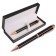 Gift handle, ball "Galant" in the leatherette case, rotary, black and golden case