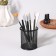 Storage for storage of manicure/cosmetic supplies, 10 × 9 cm, black color