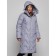 Coat insulated winter female, size 44, blue color