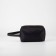 Cosmetic bag with lightning, black color