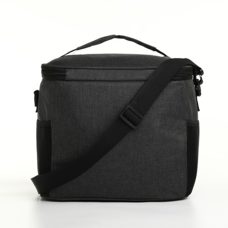 Thermal -mosquito with lightning, external pocket, 12 l, black color-1