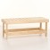 Bench "Topchan" 100x40x45 cm deciduous rocks