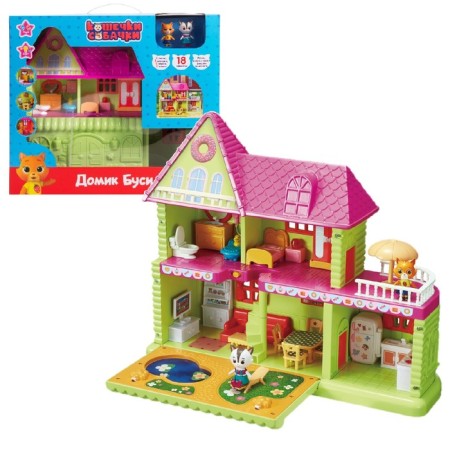 Game set "Busie House", cats-dogs, light and sound effects