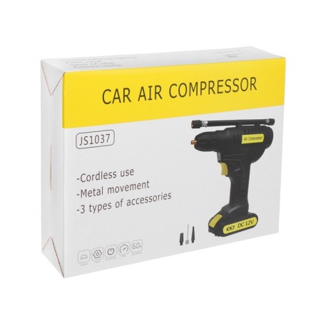 Car compressor, wireless, 12 V, 27 l/min, 2000 mA-9