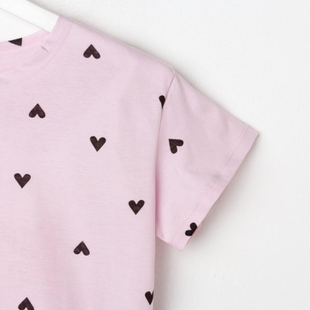 PAZHAMA Women's KAFTAN "Hearts" T-shirt, shorts, r.40-42-7