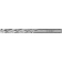 Bison drill, steel P6M5, cylindrical shank, 6.2 x 101 mm, class A
